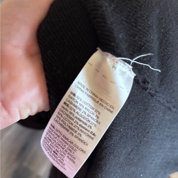 Chico's Size 2 Hooded Sweater Medium - Picture 2 of 6